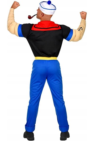 NO BRAND Costum de marinar Popeye, costum fantezie pentru petrecere de carnav...