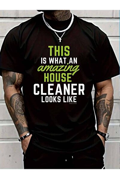 799 100% Cotton This Amazing House, Funny Cleaning Maid, Clean House Humor T-...