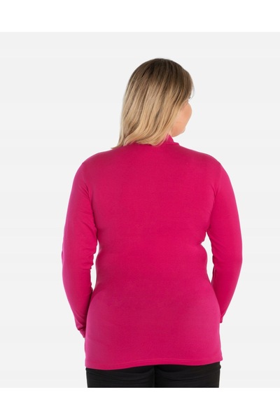 NO BRAND Pulover elegant, subțire, larg, de damă, cu guler semi-înalt, culoar...