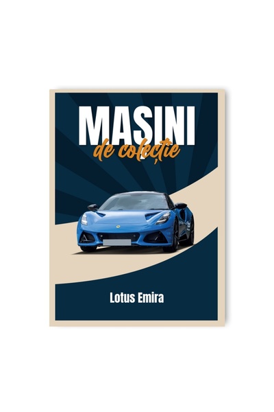 WELLY Sigillat- Lotus Emira- Nr. 101- Mașini de Colecție 2023- Scara 1/60