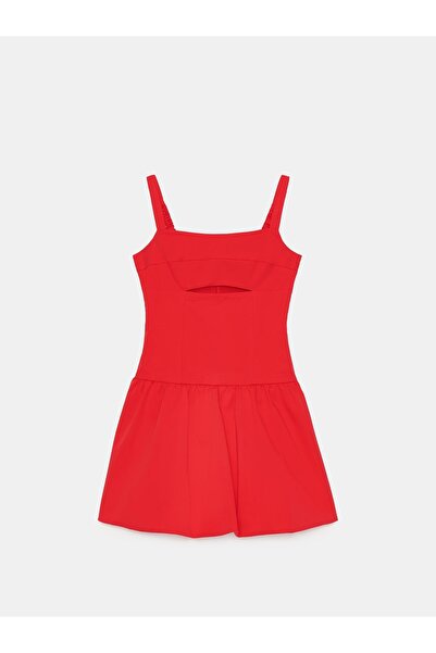 NO BRAND Rochie mini roșie cu bretele Flawless Flawless Mohito 34