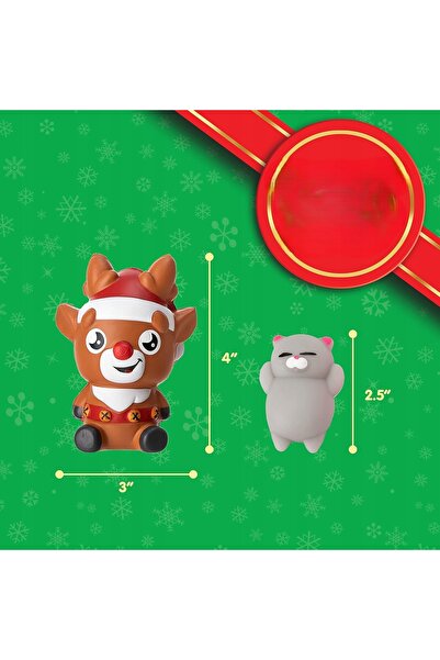 NO BRAND Concurs Calendar de Advent cu Squishy Mochi pentru Copii, 24 de jucării