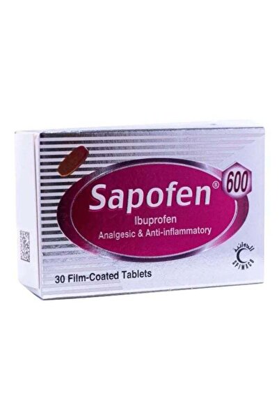 SPIMACO Sapofen Pain Relief and Tablets, 600Mg, 30S