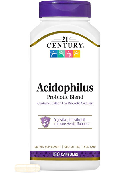 21st Century Acidophilus Probiotic Blend - 150 Capsules