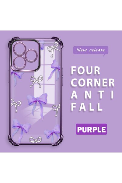 ucuc Realme Note 50 Compatible Transparent Back Cover Four Corners Reinforced...
