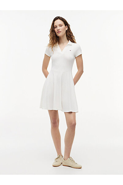 Tommy Hilfiger TJW Kadın F&F Polo Mini Elbise
