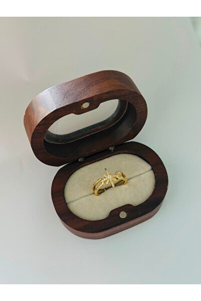 BYYEŞO Polar Star Detail Steel Adjustable Ring