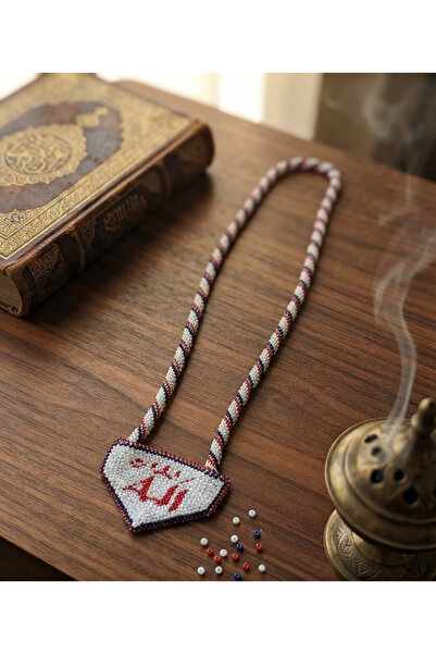 Genel Markalar CEZAEVİ MUSKA-KOLYE BEYAZ-SİYAH-VİŞNE RENGİ