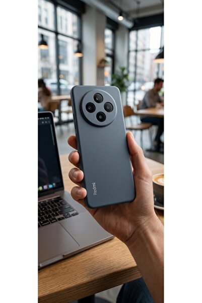 Redmi 14C Uyumlu İçi Kadife Lansman Silikon Kılıf - Mat Soft Rubber Arka Kapak