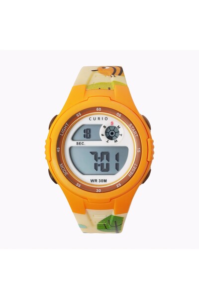 Curio Kids's Plastic Digital Watch CU-2117LK-11 - 38 mm