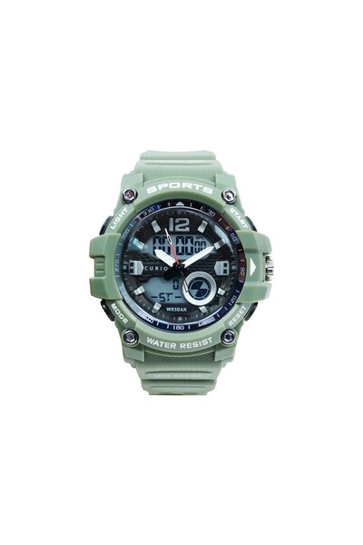 Curio Kids's Plastic Analog Digital Watch CU-2129GAD-10 - 55 mm
