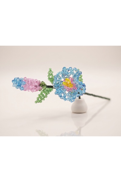 robel Handmade Crystal Beaded Flower