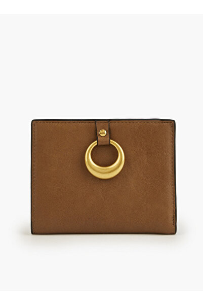 Celeste Bi-Fold Wallet with Metallic Trim