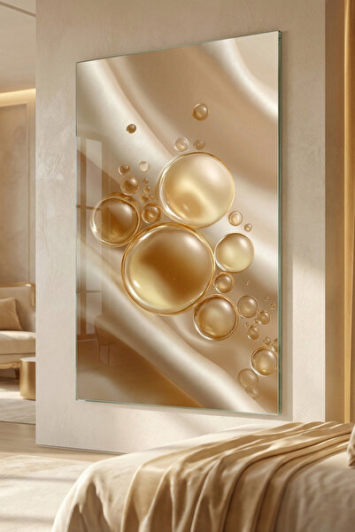 ARTAGE Glass Table Wall Decoration (Unbreakable) - Home Office Decorative Ite...