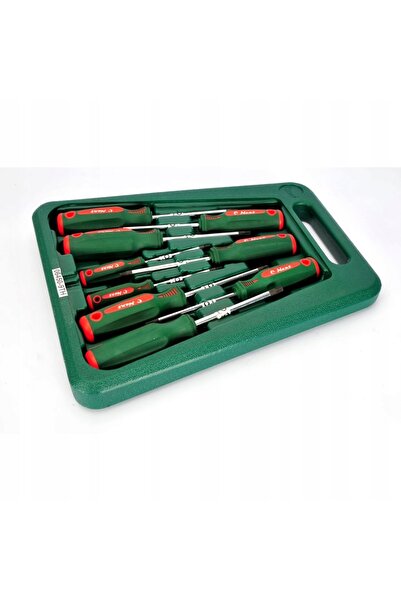 Hans Set de șurubelnițe 9 piese TORX TAMPER Profil TORX / E-TORX Mărime T10H