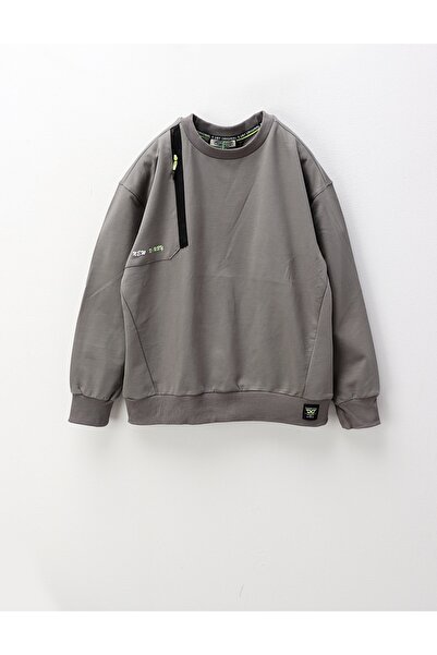 MiniKids Bluza New X-Uby, gri-inchis
