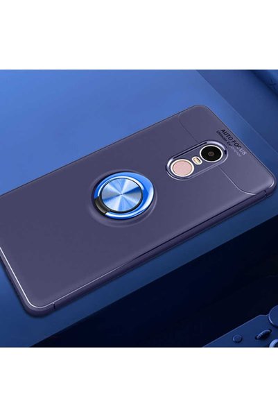 Ahlttiba Silicone Ravel Cover with Rotatable Ring Stand for Xiaomi Redmi Note...