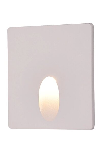 Rabalux Spot LED pentru scări, pătrat, alb, 3000K, de exterior, IP54