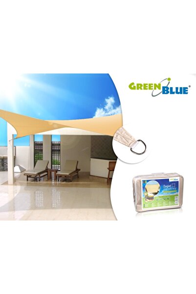 Greenbluespice Parasolar 4x4m pentru grădină, scut de umbră, umbrelă, marchiz...