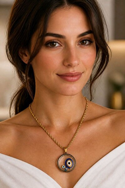 Monalisa Home Figured Anti-Tarnish Steel Adjustable Chain Luxury Necklace