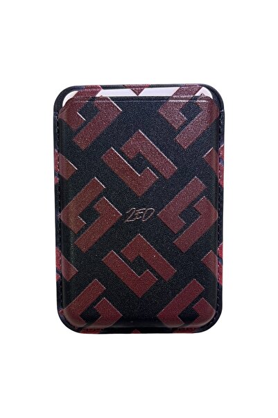 zed Desenli kart tutucu slim Magsafe kartlık cüzdan