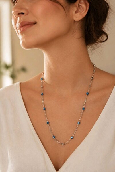 Monalisa Home Figured Anti-Tarnish Steel Adjustable Chain Luxury Necklace