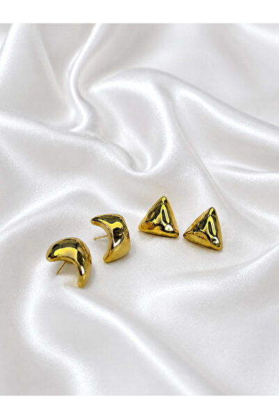 Liva Group Atelier Steel Stainless Steel Set of 2 Earrings