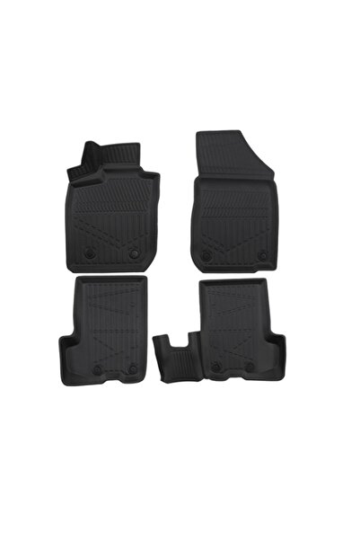 DELUXETUNING Set covorase auto cauciuc Dacia Logan III 2021->, forma tavita 3D