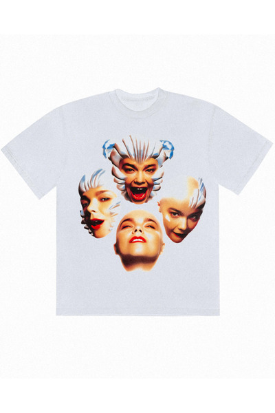 Grafftee Clothing Μπλουζάκι Björk Hunter με στάμπα, unisex, oversized