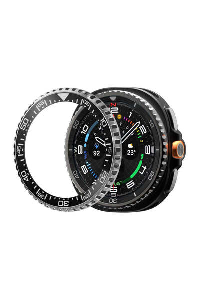 Spigen Θήκη για Samsung Galaxy Watch Ultra 2, Bezel Tune Pro Diver, Ανοξείδωτ...