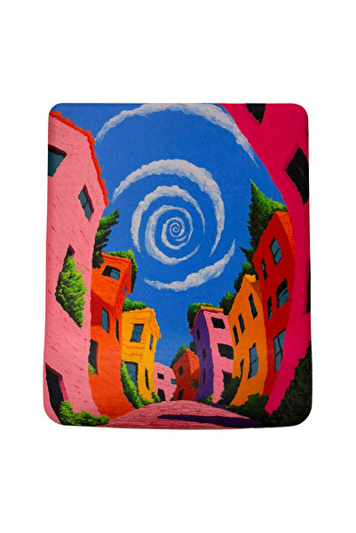 rakkun shop New Street Printed Wrist Supported Mousepad Square