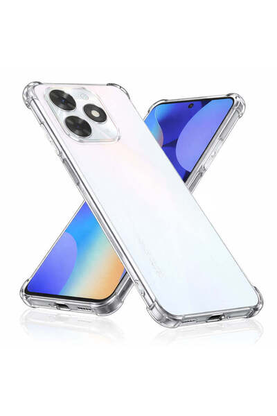 Techsuit Husă pentru Tecno Spark Go 2024, din silicon transparent, rezistentă...
