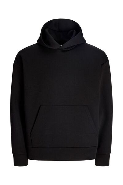 Jack & Jones Plus Kapuzenpullover Plus Size Einfarbig Kapuzenpullover