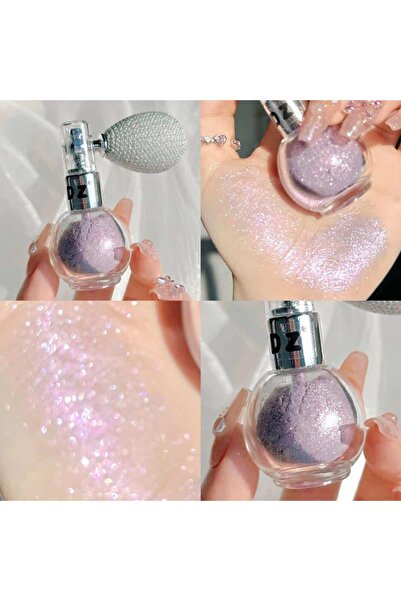 Belora Pudră iluminatoare cu atomizor, efect strălucitor, textură fină, 10g