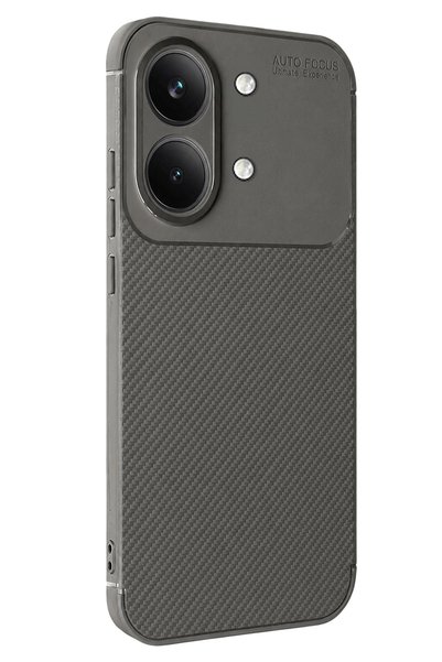 New Face Aconcept Poco X8 Pro Max Auto Focus Carbon Cover (132320) - Gray