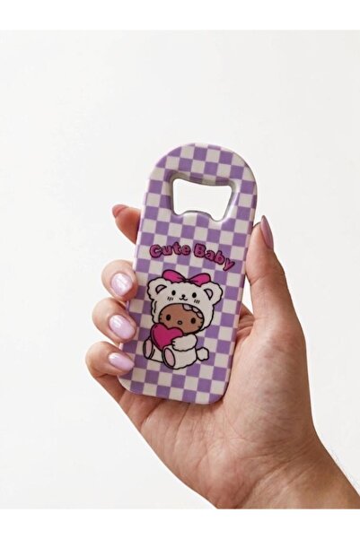 deryora Cute Baby Design Magnetic Bottle Opener / Refrigerator Magnet