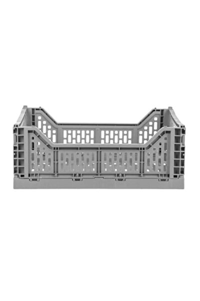 OEM Ladita Pliabila din Plastic Gri 15L
