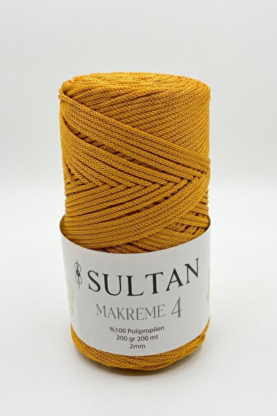 hobi dünyası evim 1 Piece Sultan Macrame 4 Strands 200 Grams 200 Meters 2 mm ...