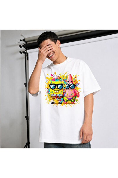 Ingift Ουνισέξ Υπερμεγέθες T-Shirt, Εξατομικευμένο, Συλλογή Street Wear με Σχ...