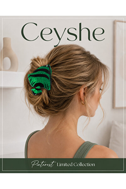 CeyShe دبوس شعر على شكل سمكة من Pinterest، مشبك شعر من الأكريليك، إكسسوار شعر...