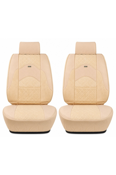 AGC Combo 2PCS Universal Premium Leather Car Seat Cover Breathable Waterproof...