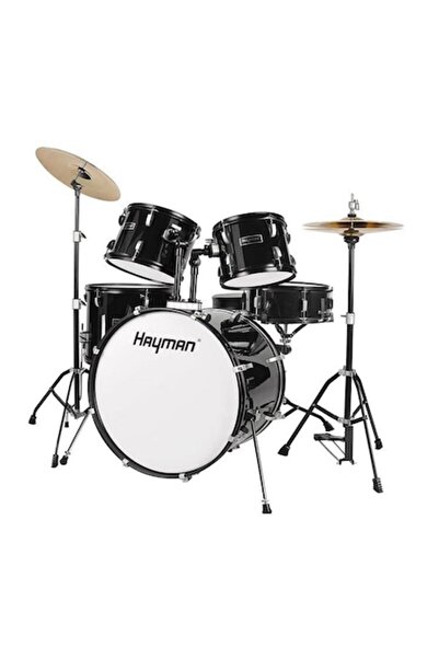 Hayman HM100-BK Deluxe Acoustic Drum Set