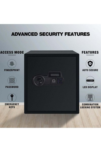 ozone Safilo Bio- Z Max | Biometric Safe | 44.1 Litres