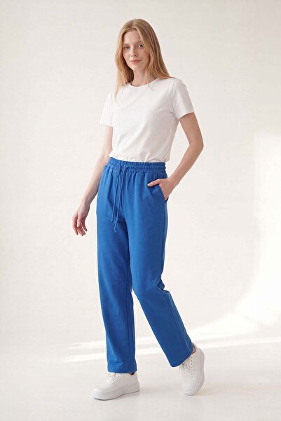 Levidor Saks Elastic Waist Lace-Up Trousers