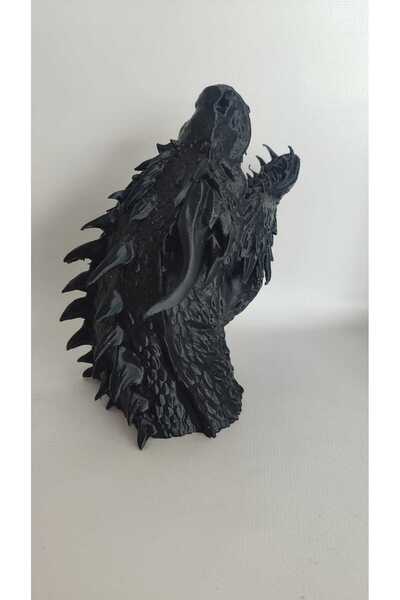 VALERM 3D Ejderha Game of Thrones Dragon ( 18cm ) | Dekoratif Fantastik Heykel | Koleksiyon