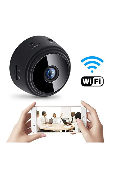 Promagg Cameră de supraveghere mini WiFi A9 Full HD 1080P cu vedere nocturnă ...