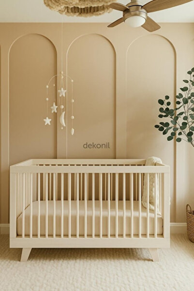 Dekonil Pinterest MDF Kemer Duvar Paneli 54x300 cm | Boyanabilir Dekoratif Du...