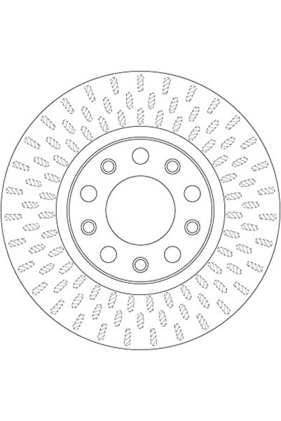 TRWELD DF6450/LUC Disc de șlefuit brut. ALFA P. GIULIETTA 1,4-1,6 10- POWLEKANE