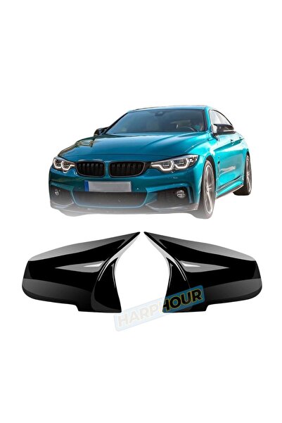 Harphour Bmw F30 F32 F36 F20 Uyumlu Yarasa Ayna Kapağı TIRNAKLI Model Pianobl...