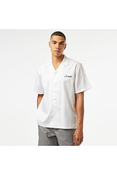 Carhartt WIP S/S Delray Erkek Beyaz Gömlek